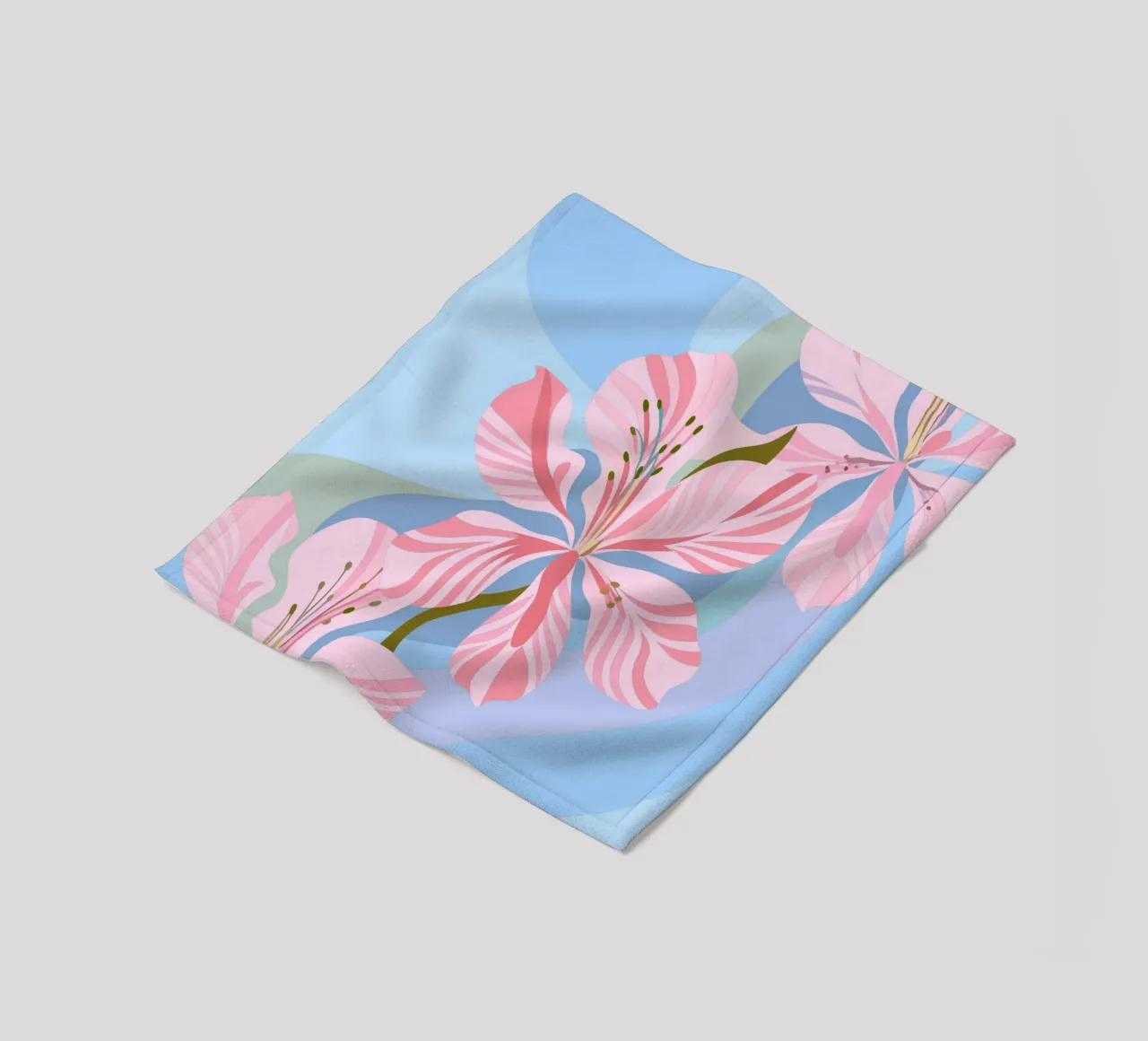 Fiore di Delonix Regia coperta in pile da HAPPY SHOP