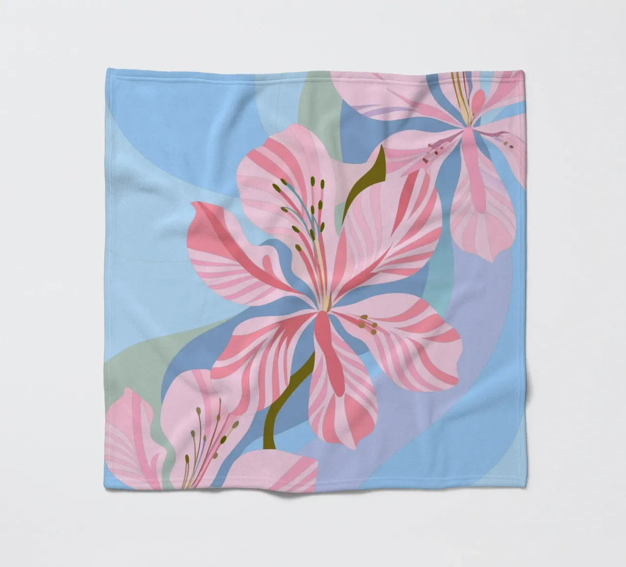 Fiore di Delonix Regia coperta in pile da HAPPY SHOP