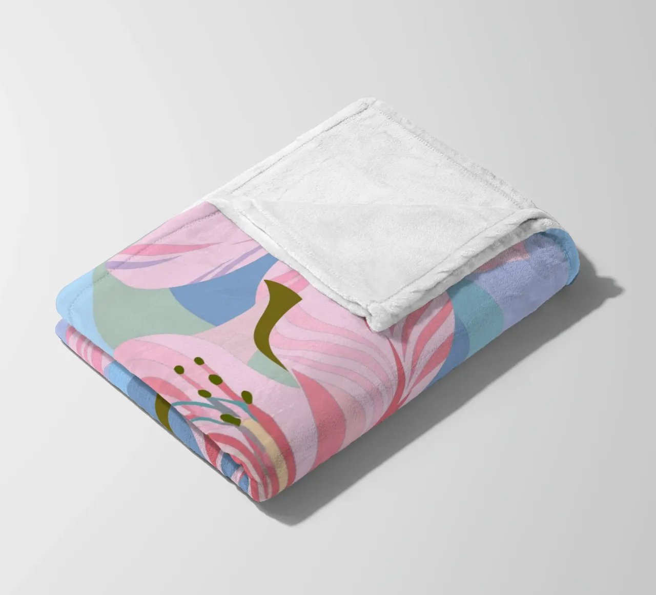 Fiore di Delonix Regia coperta in pile da HAPPY SHOP