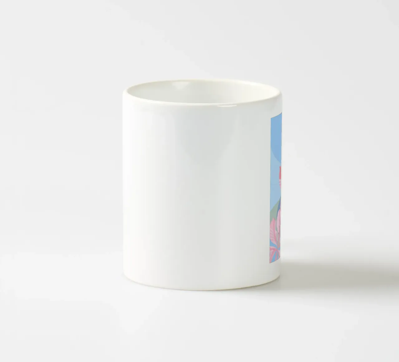 Fiore di Delonix Regia tazza in ceramica da HAPPY SHOP