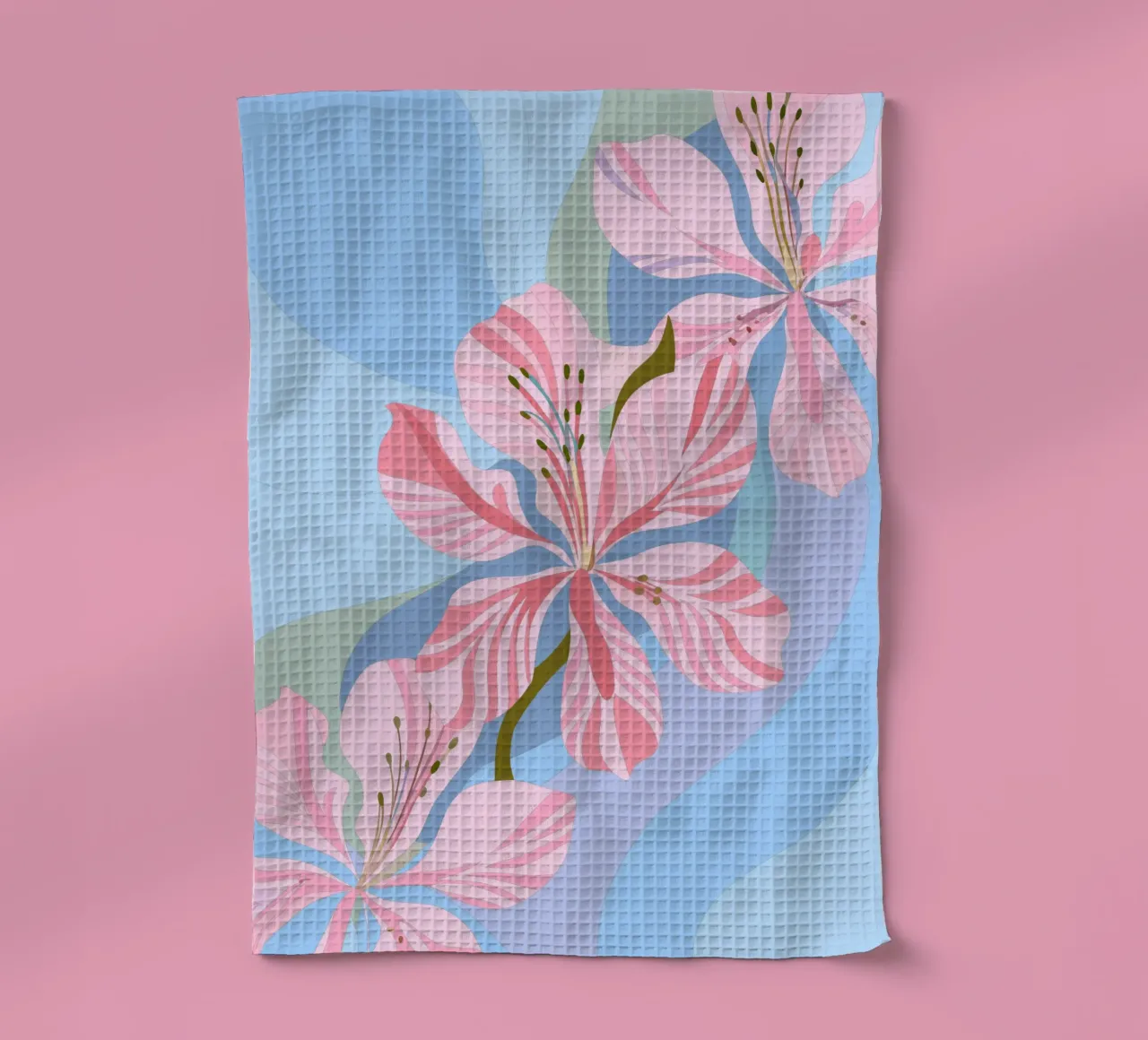 Fiore di Delonix Regia canovaccio da cucina da HAPPY SHOP