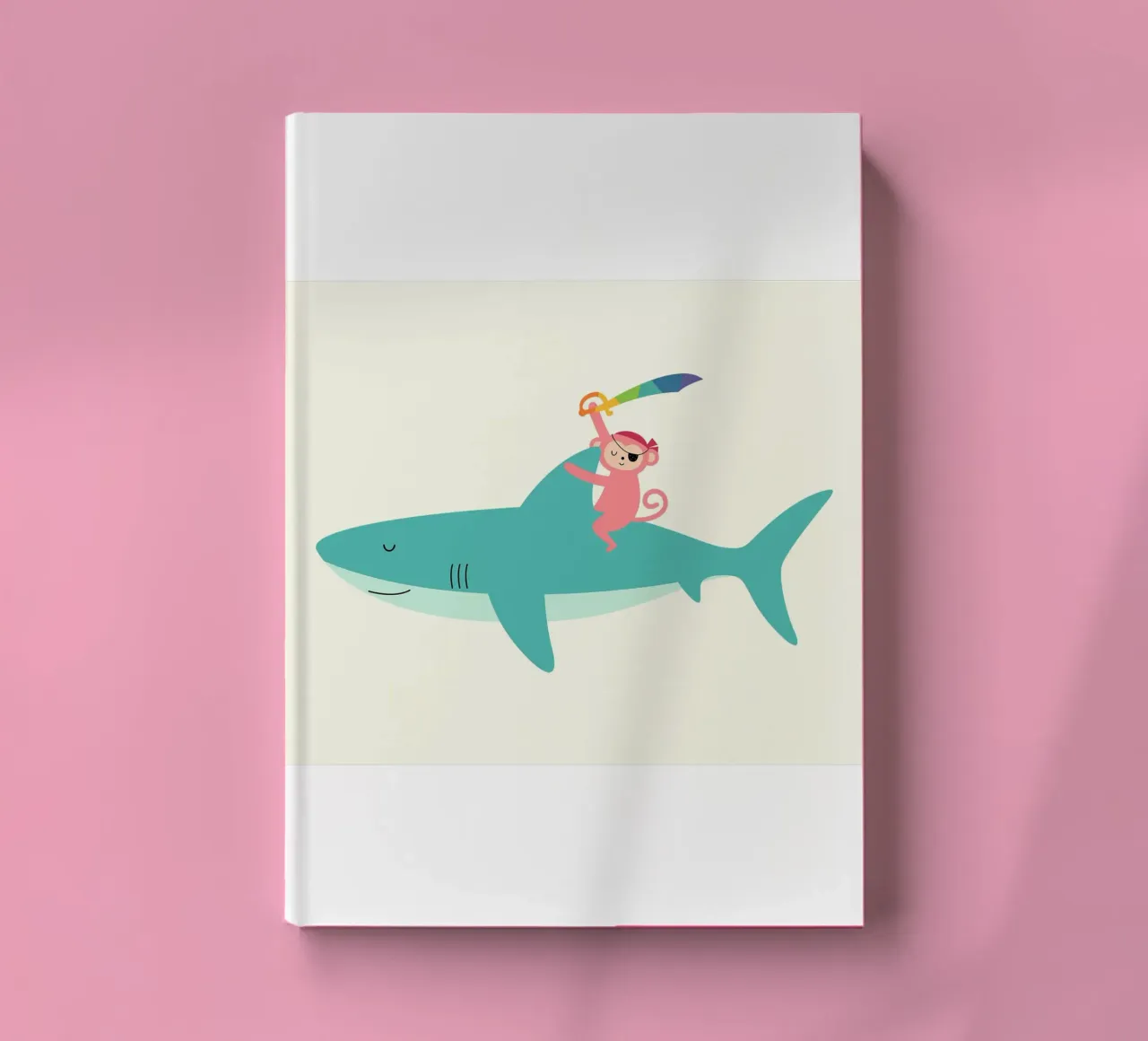 monkey shark pirates notebook by frea shop