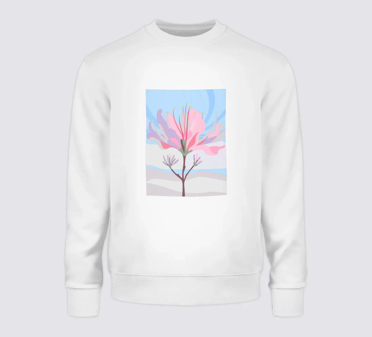 Fiore di Delonix Regia felpa da HAPPY SHOP