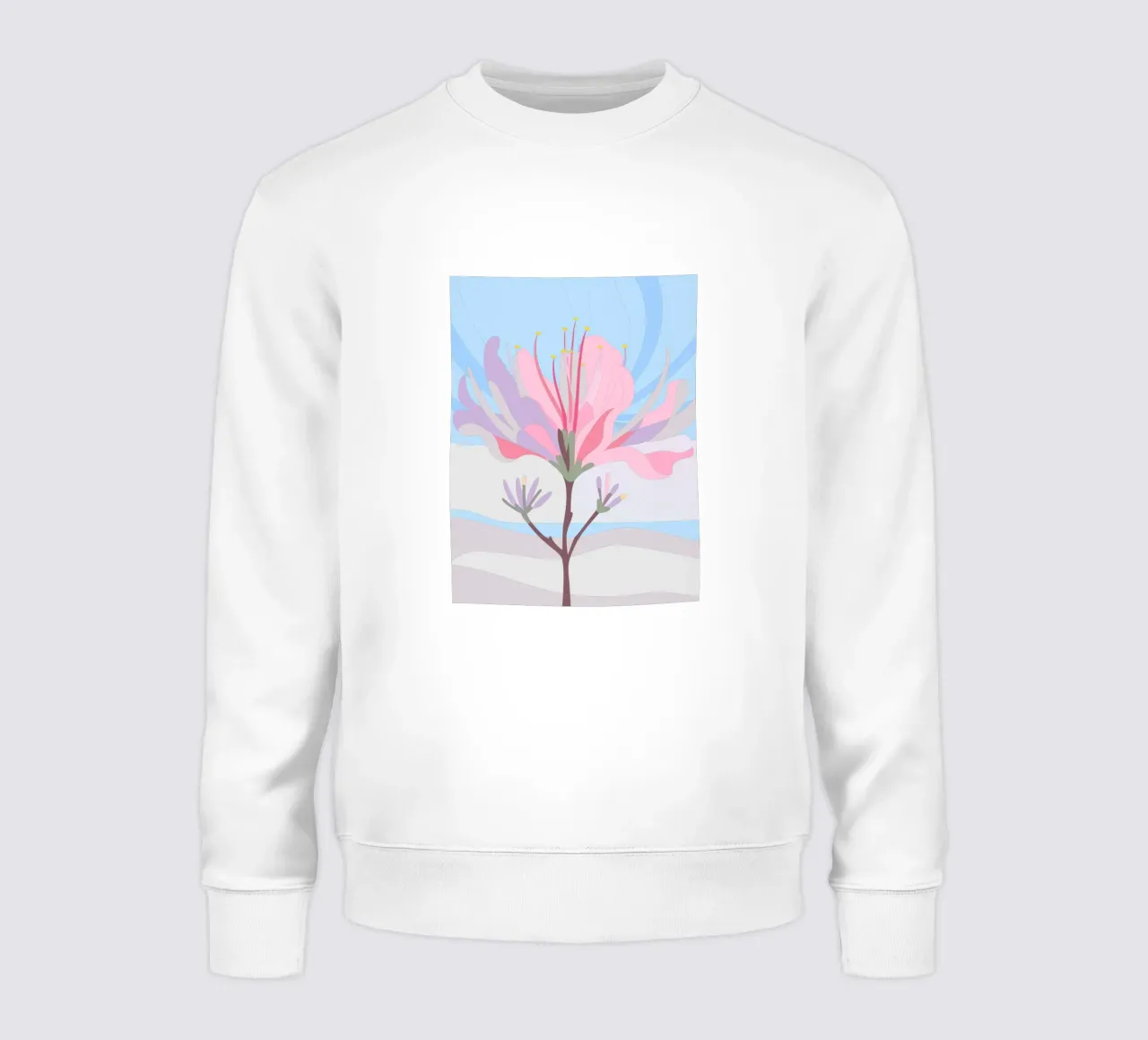 Fiore di Delonix Regia felpa da HAPPY SHOP