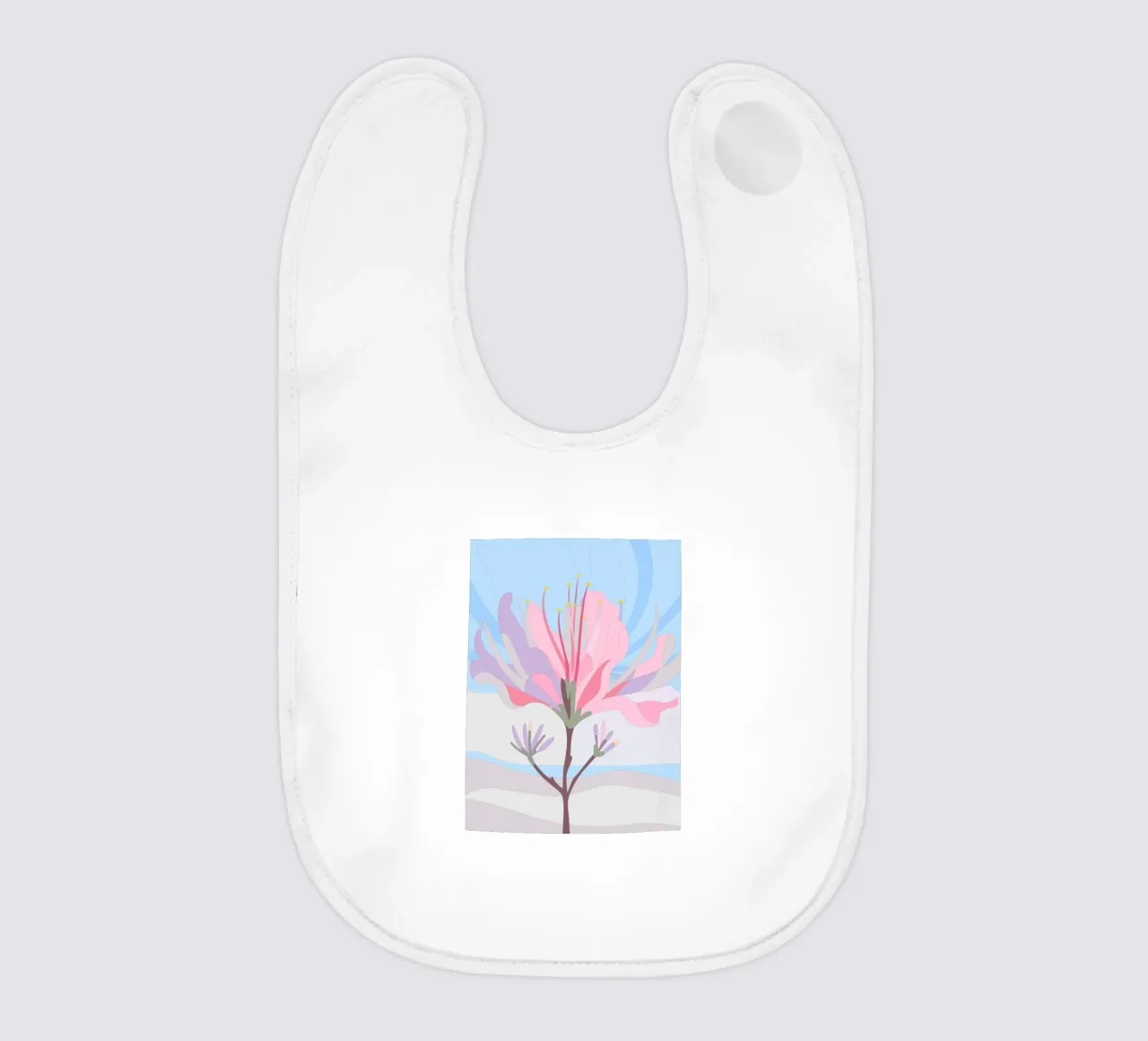 Fiore di Delonix Regia bavaglino da HAPPY SHOP