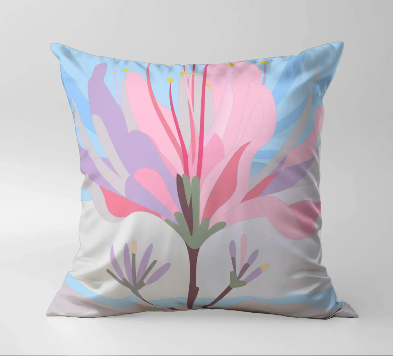 Fiore di Delonix Regia cuscino da HAPPY SHOP