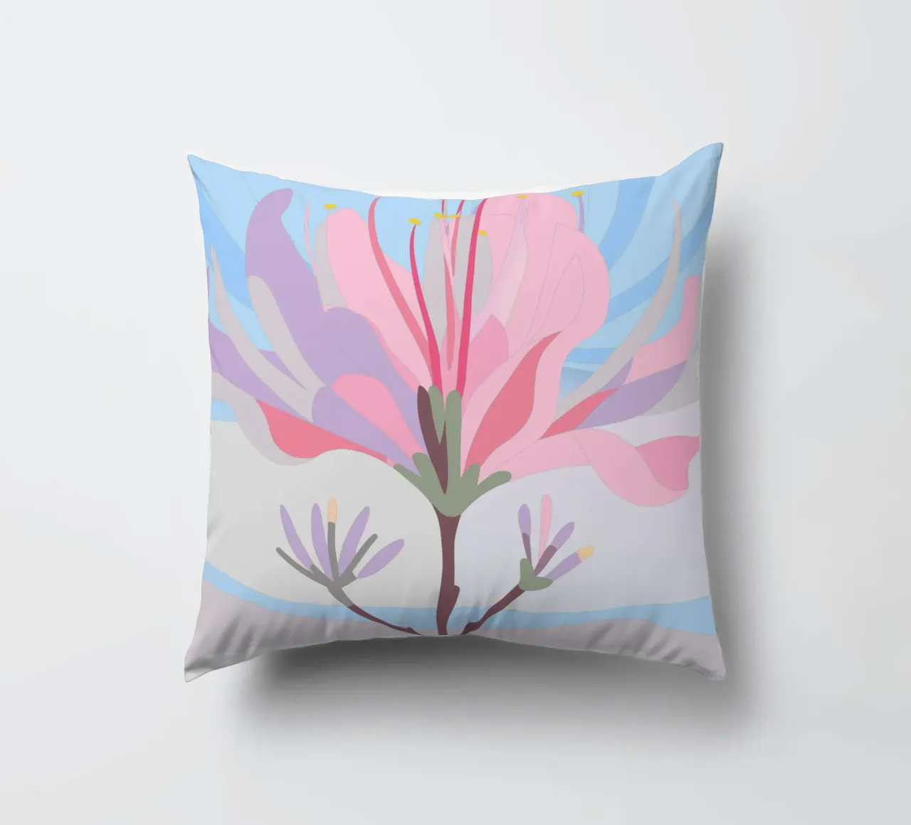 Fiore di Delonix Regia cuscino da HAPPY SHOP