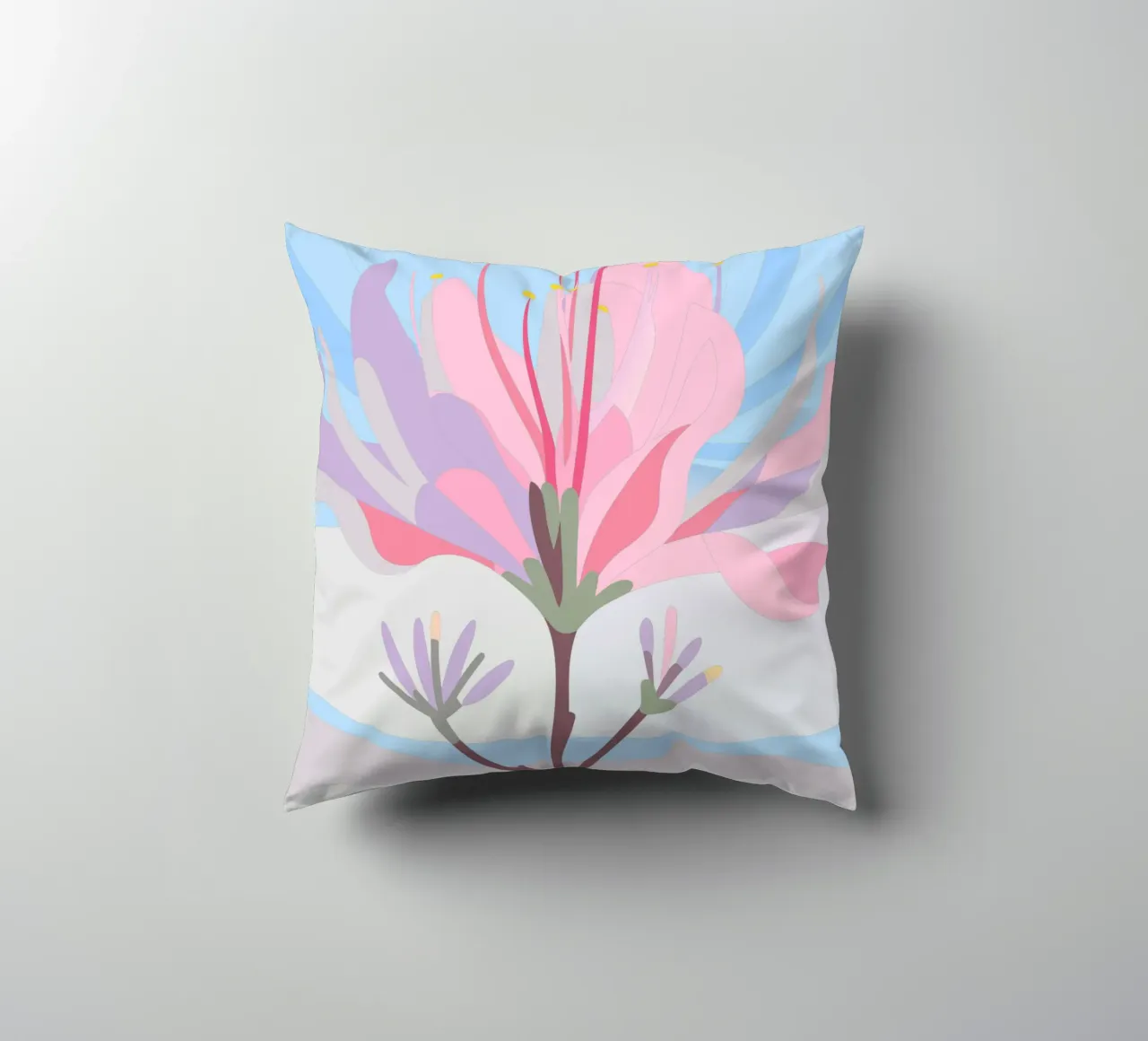 Fiore di Delonix Regia cuscino da HAPPY SHOP