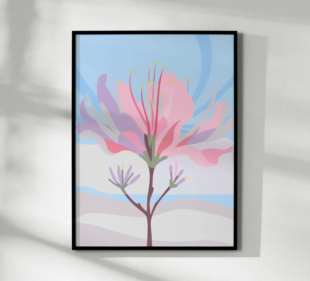 Fiore di Delonix Regia poster da HAPPY SHOP