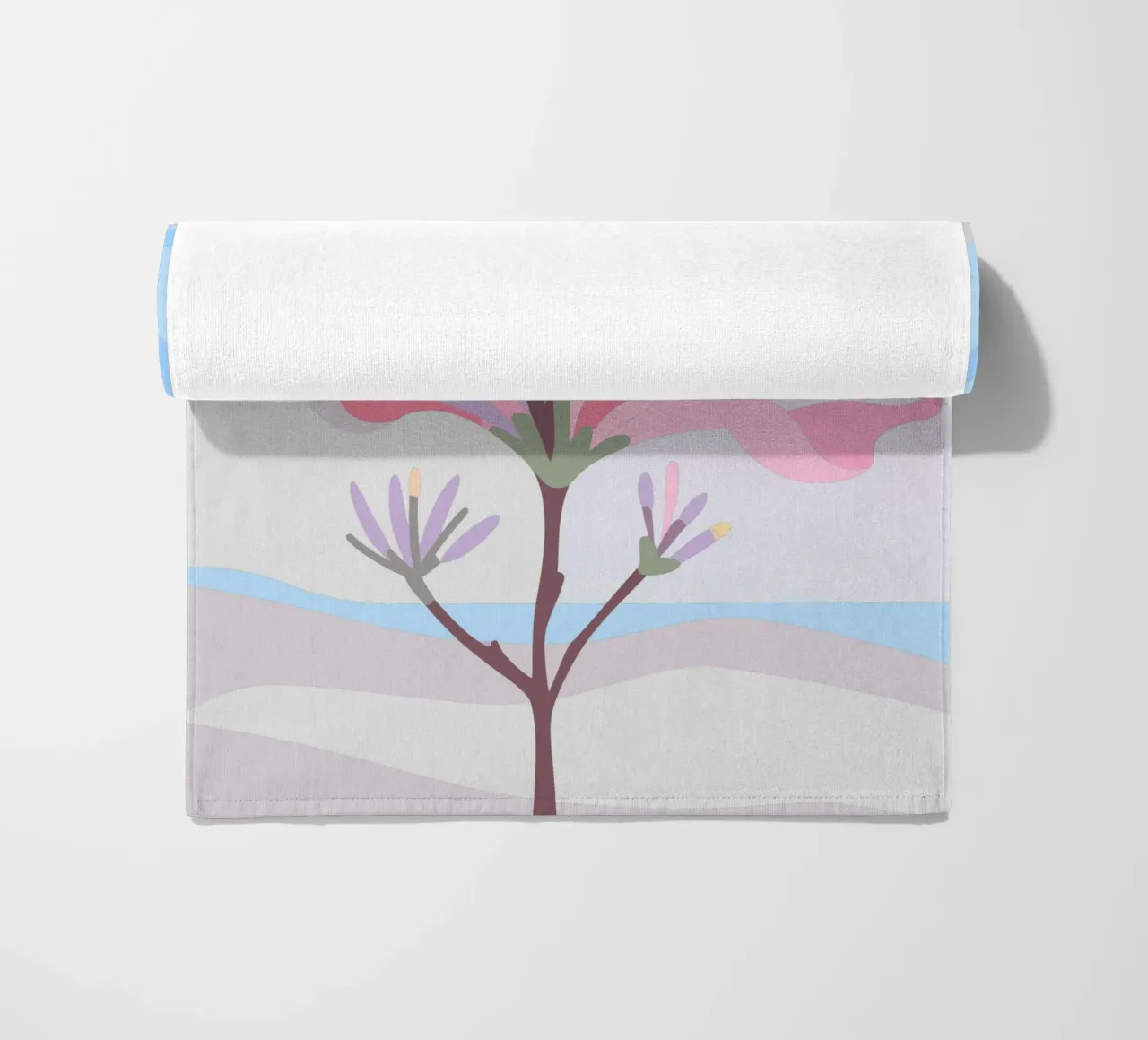 Fiore di Delonix Regia telo mare da HAPPY SHOP