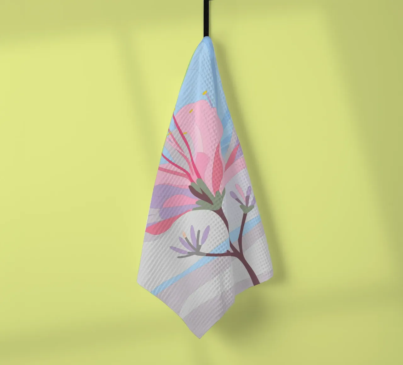 Fiore di Delonix Regia canovaccio da cucina da HAPPY SHOP
