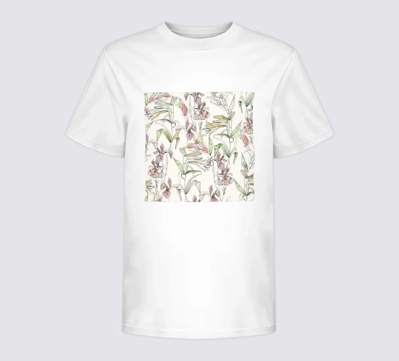 iris d'acqua t-shirt bambini da Giulio Iurissevich