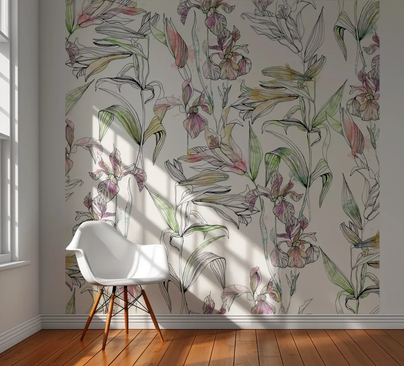 wateriris fotobehang van Giulio Iurissevich