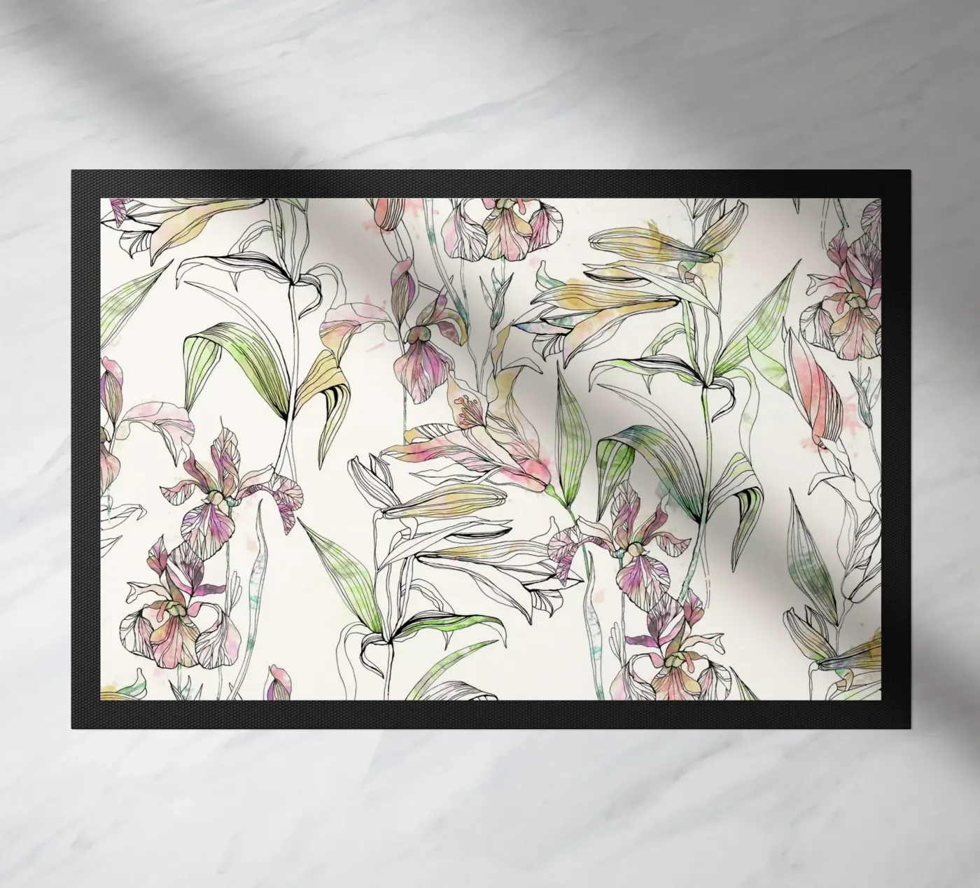 wateriris deurmat van Giulio Iurissevich