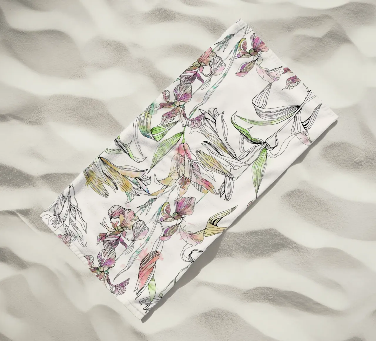 iris d'acqua telo mare da Giulio Iurissevich