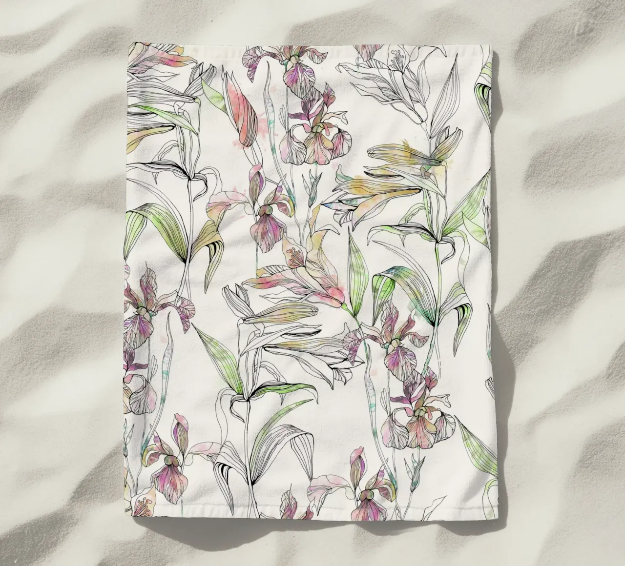 iris d'acqua telo mare da Giulio Iurissevich