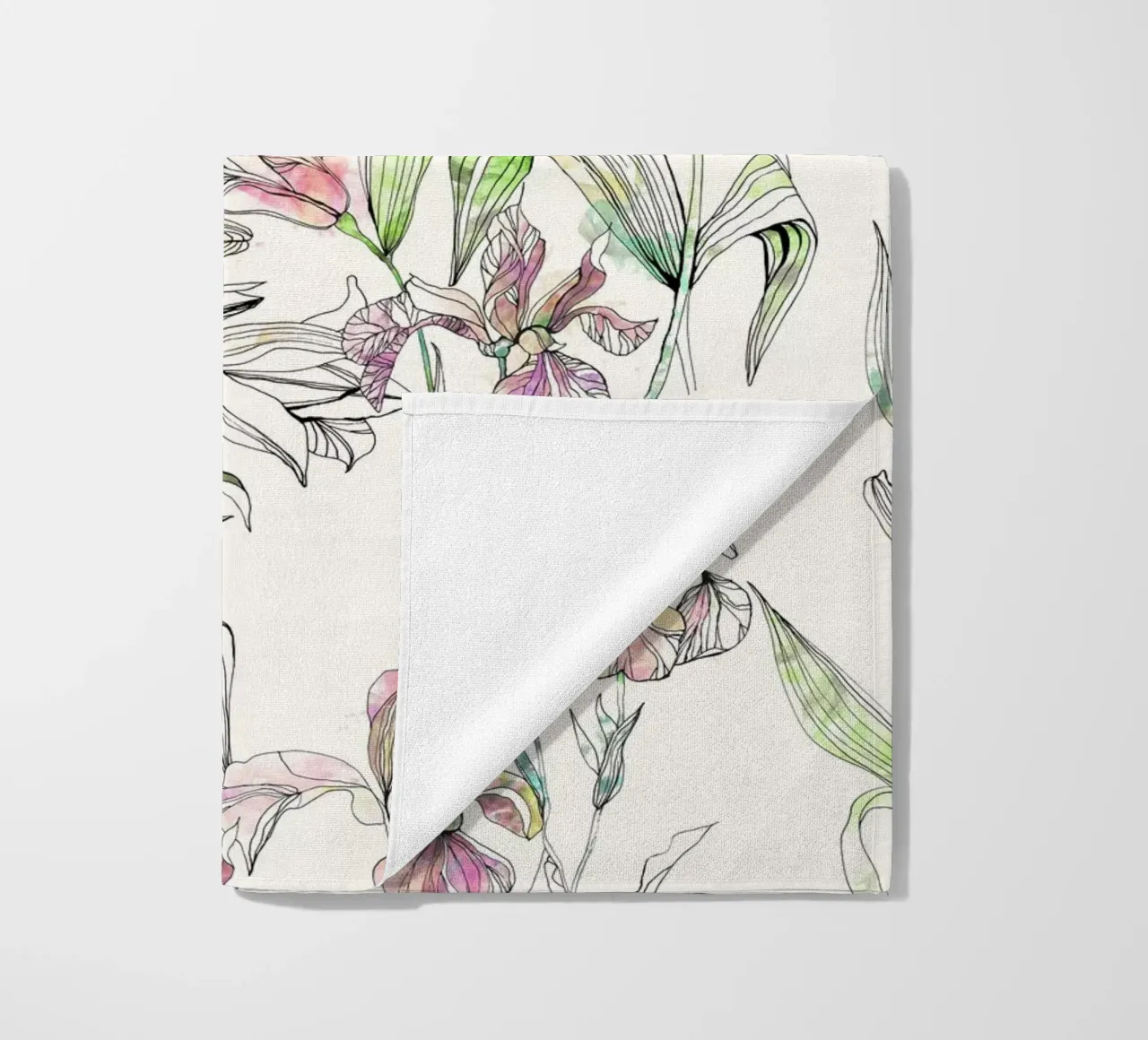 iris d'acqua telo mare da Giulio Iurissevich