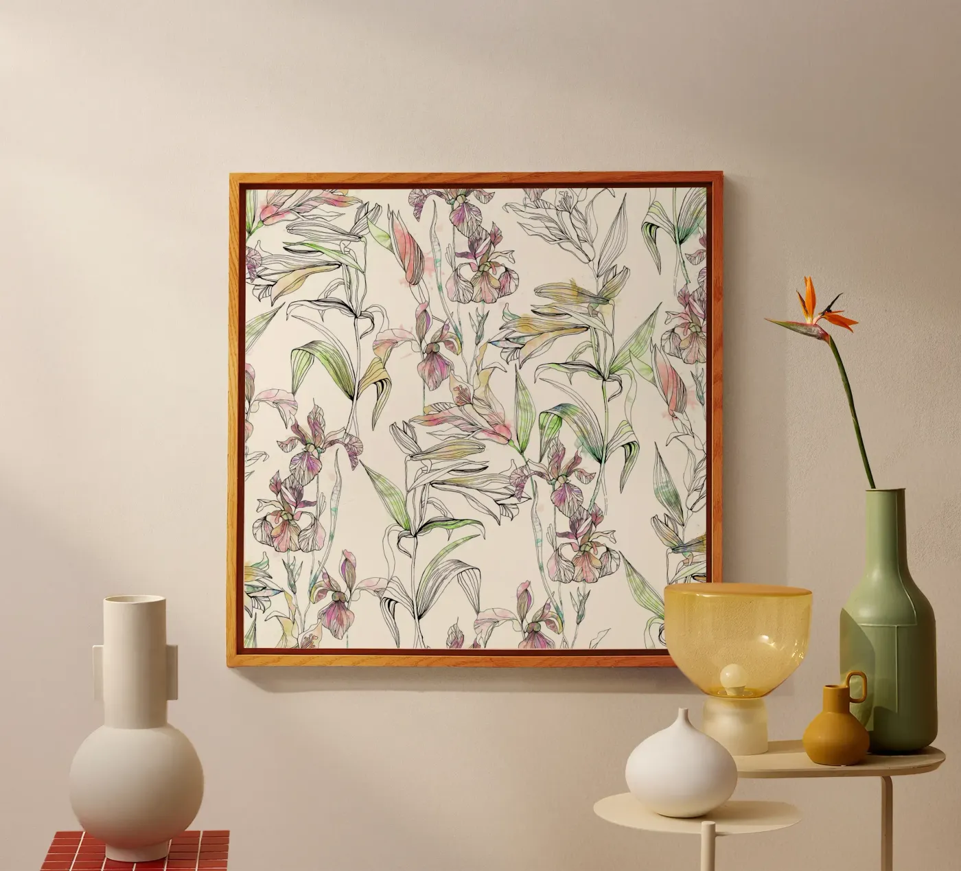 iris d'acqua plexiglass da Giulio Iurissevich