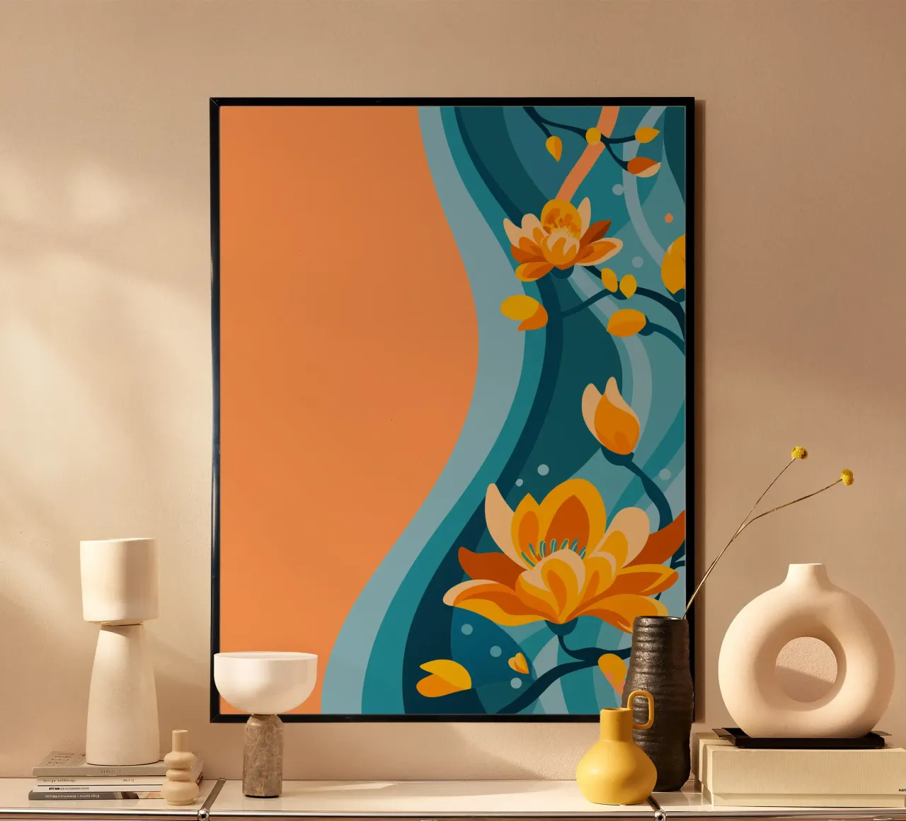 Fiore di magnolia poster da HAPPY SHOP