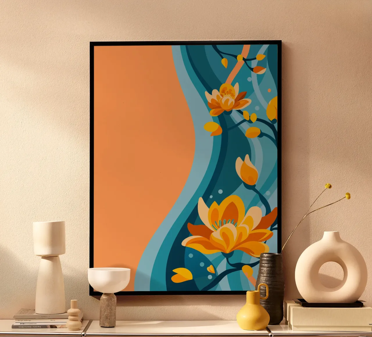 Fiore di magnolia poster da HAPPY SHOP