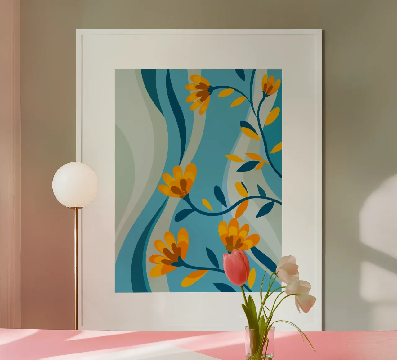 Fiore di magnolia poster da HAPPY SHOP