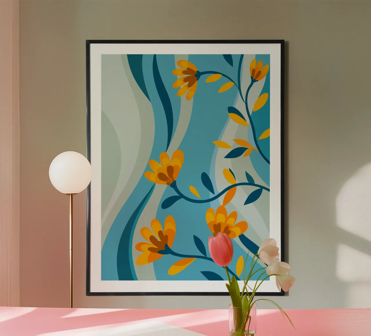 Fiore di magnolia poster da HAPPY SHOP