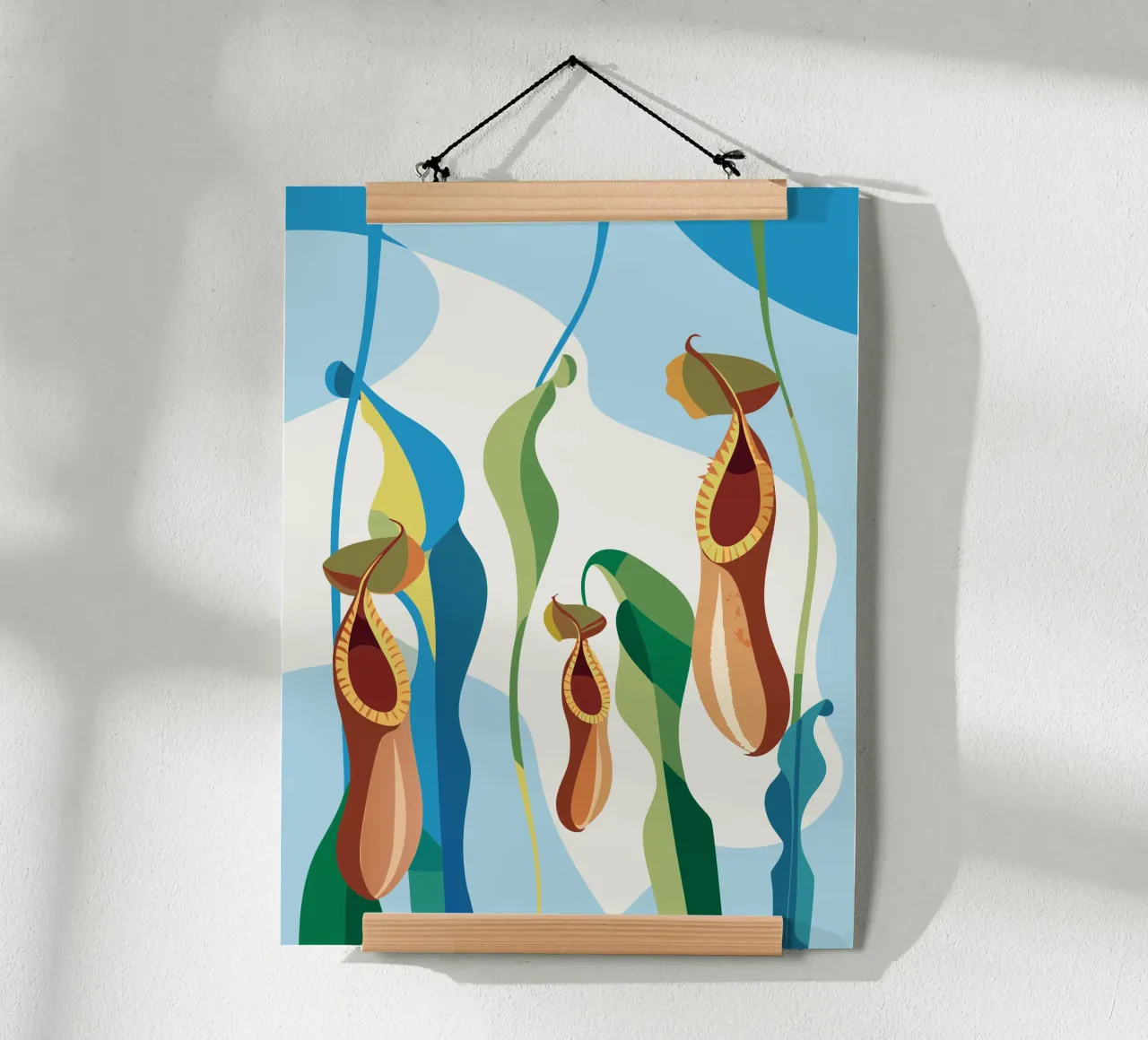 Fiore di Nepethes poster da HAPPY SHOP