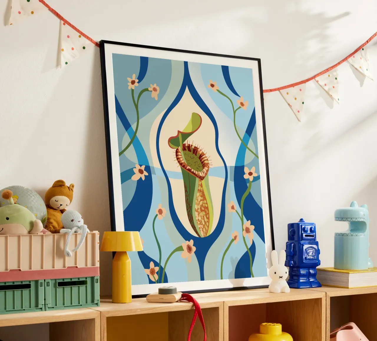 Fiore di Nepethes poster da HAPPY SHOP