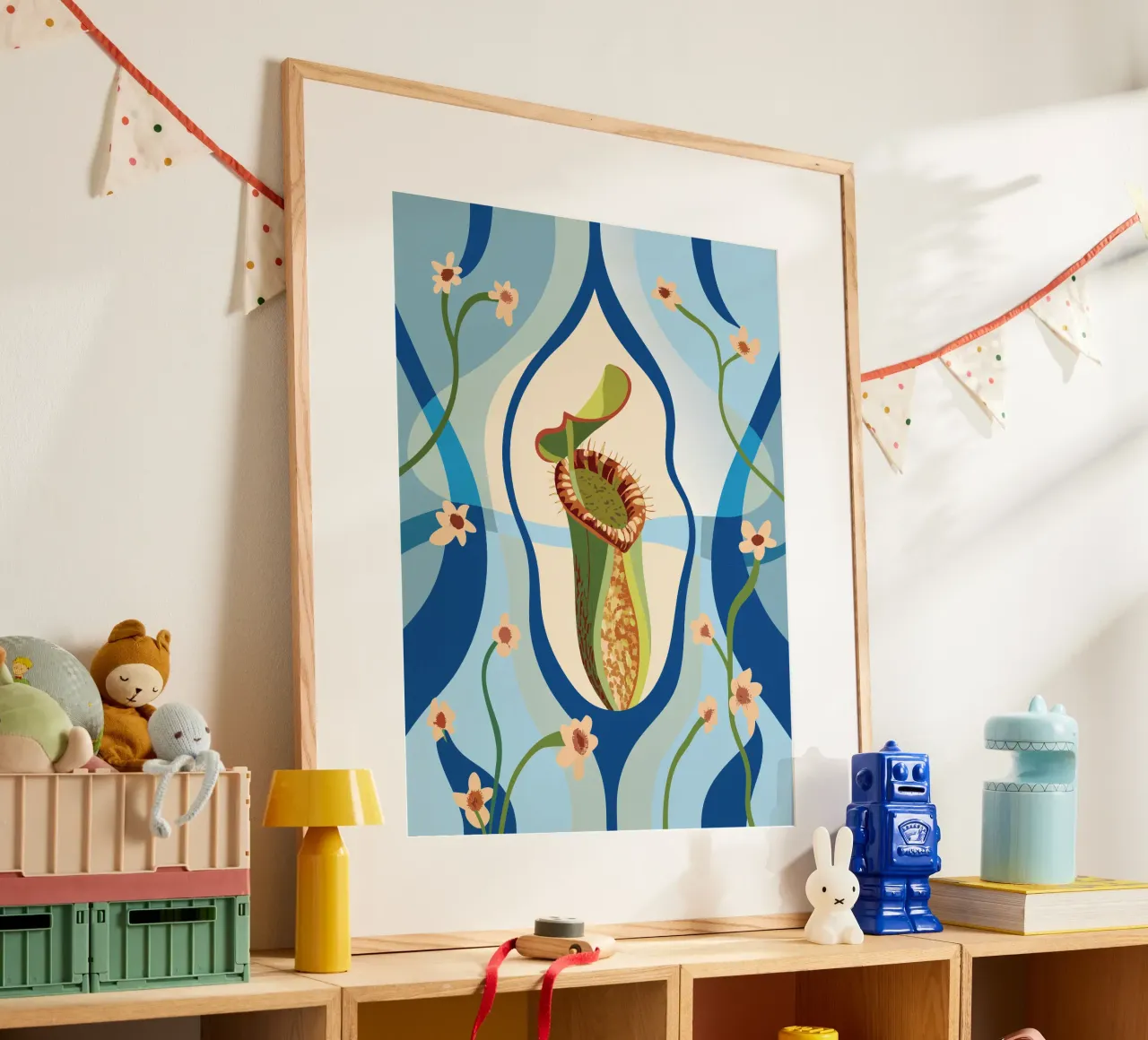 Fiore di Nepethes poster da HAPPY SHOP