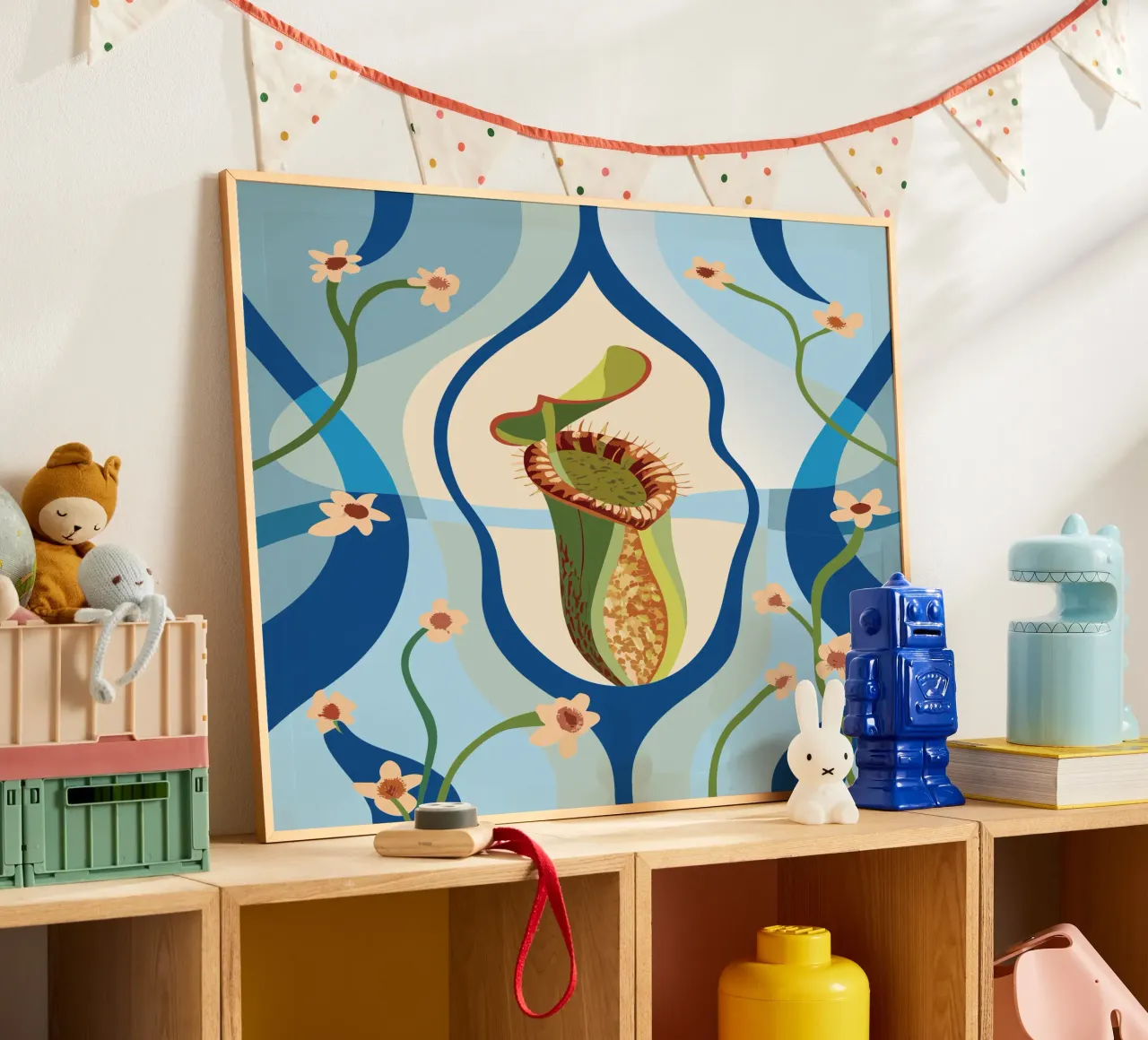 Fiore di Nepethes poster da HAPPY SHOP