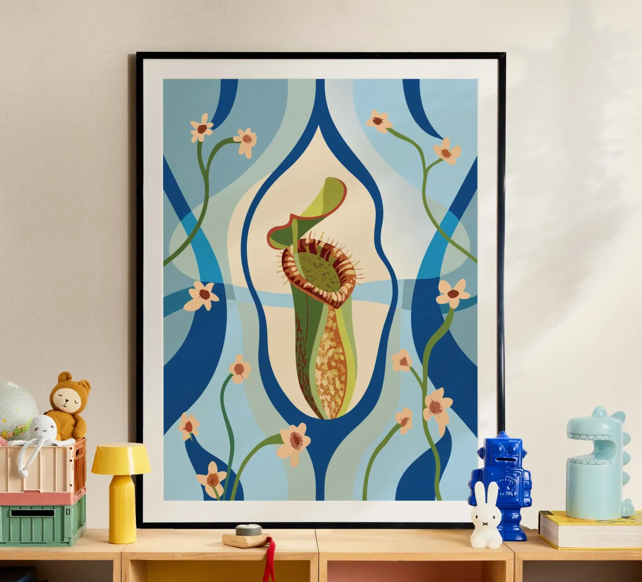 Fiore di Nepethes poster da HAPPY SHOP