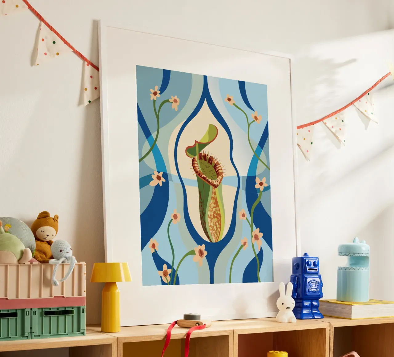 Fiore di Nepethes poster da HAPPY SHOP