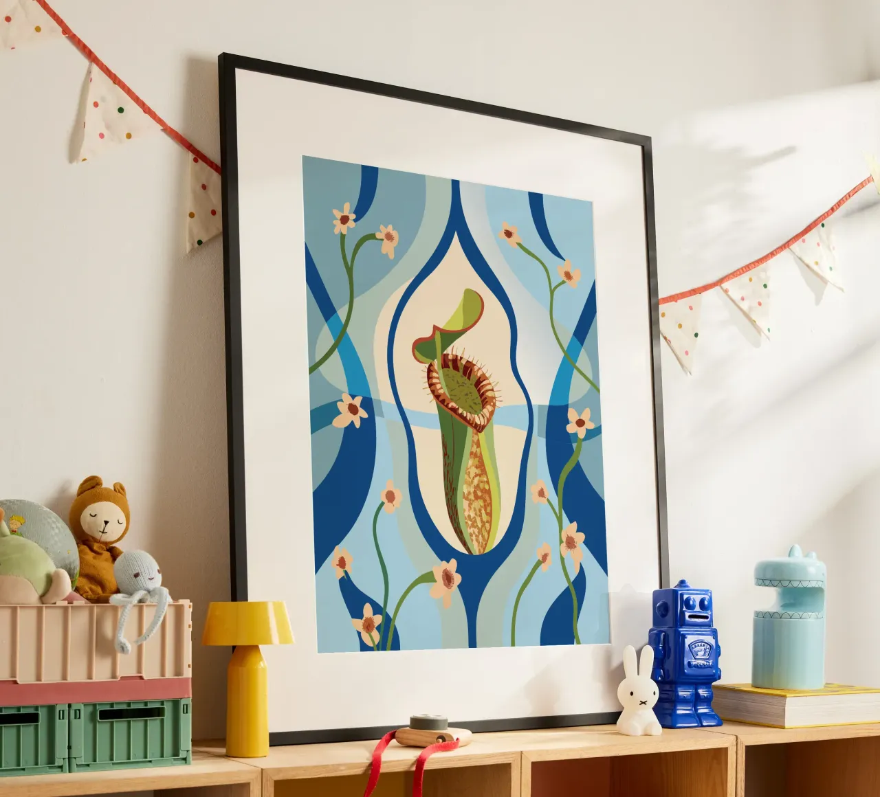 Fiore di Nepethes poster da HAPPY SHOP
