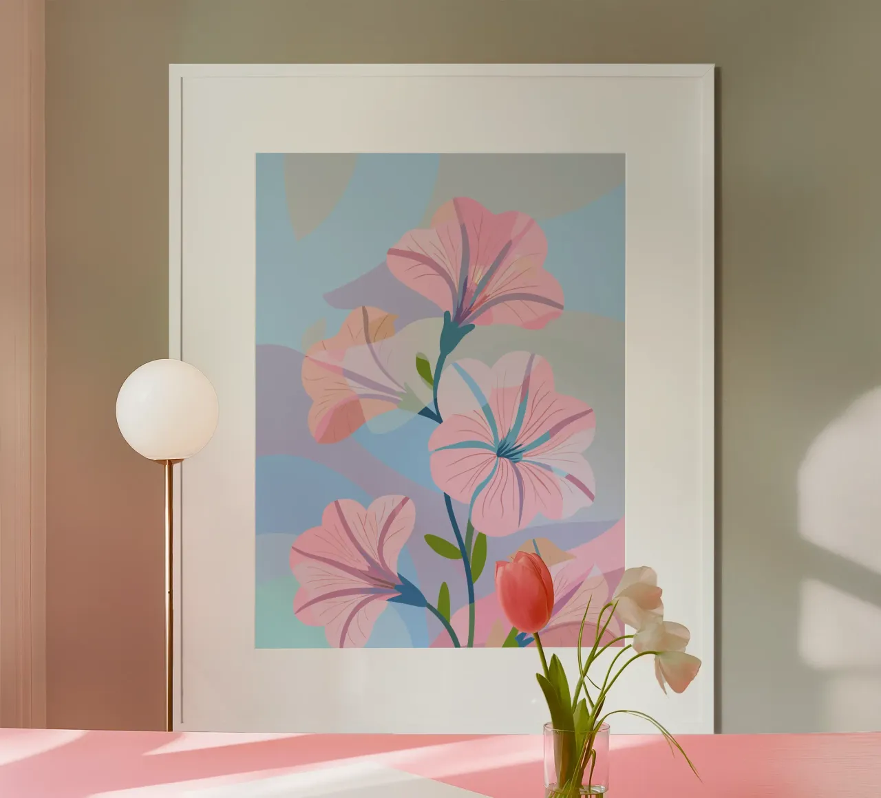 Fiori di petunia poster da HAPPY SHOP