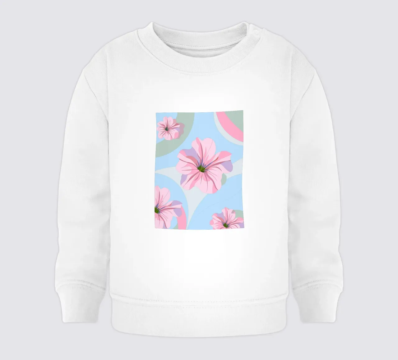 Fiori di petunia felpa neonato da HAPPY SHOP