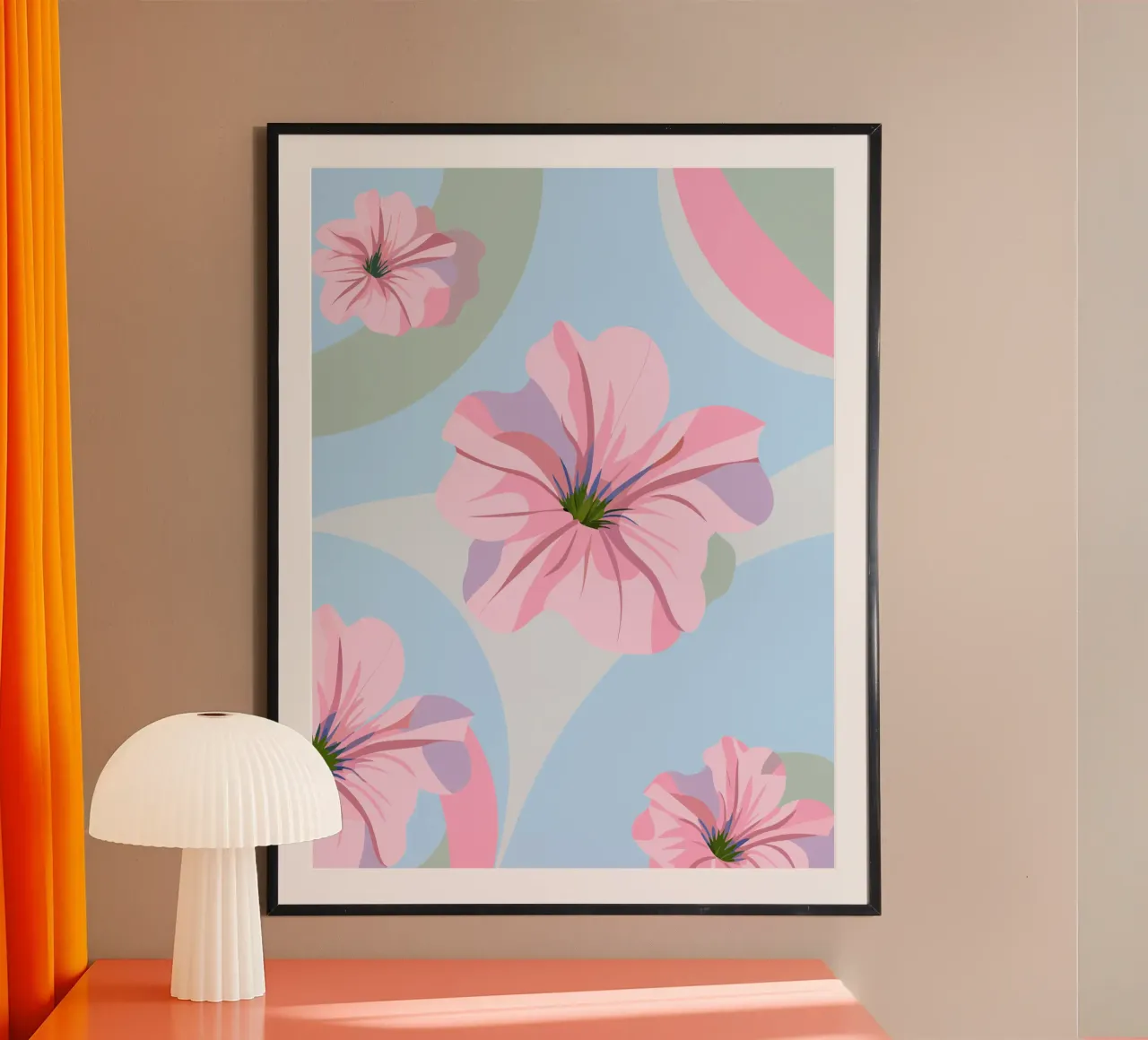 Fiori di petunia poster da HAPPY SHOP