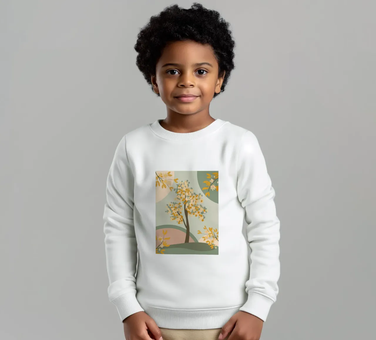 Albero dei ciliegi in fiore felpa bambino da HAPPY SHOP