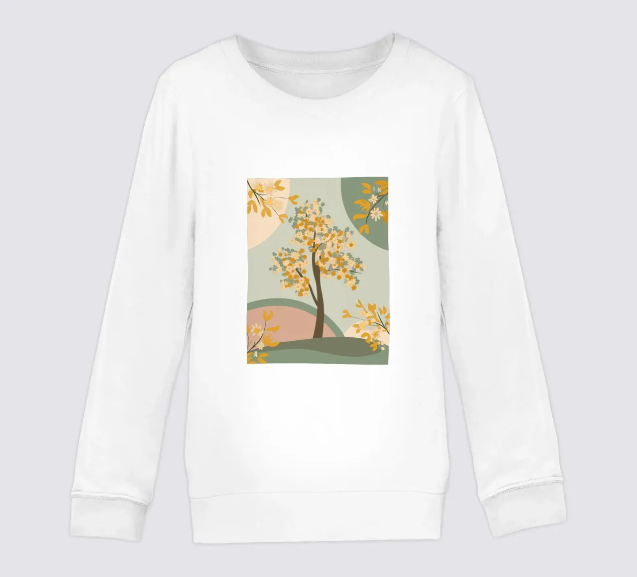 Albero dei ciliegi in fiore felpa bambino da HAPPY SHOP