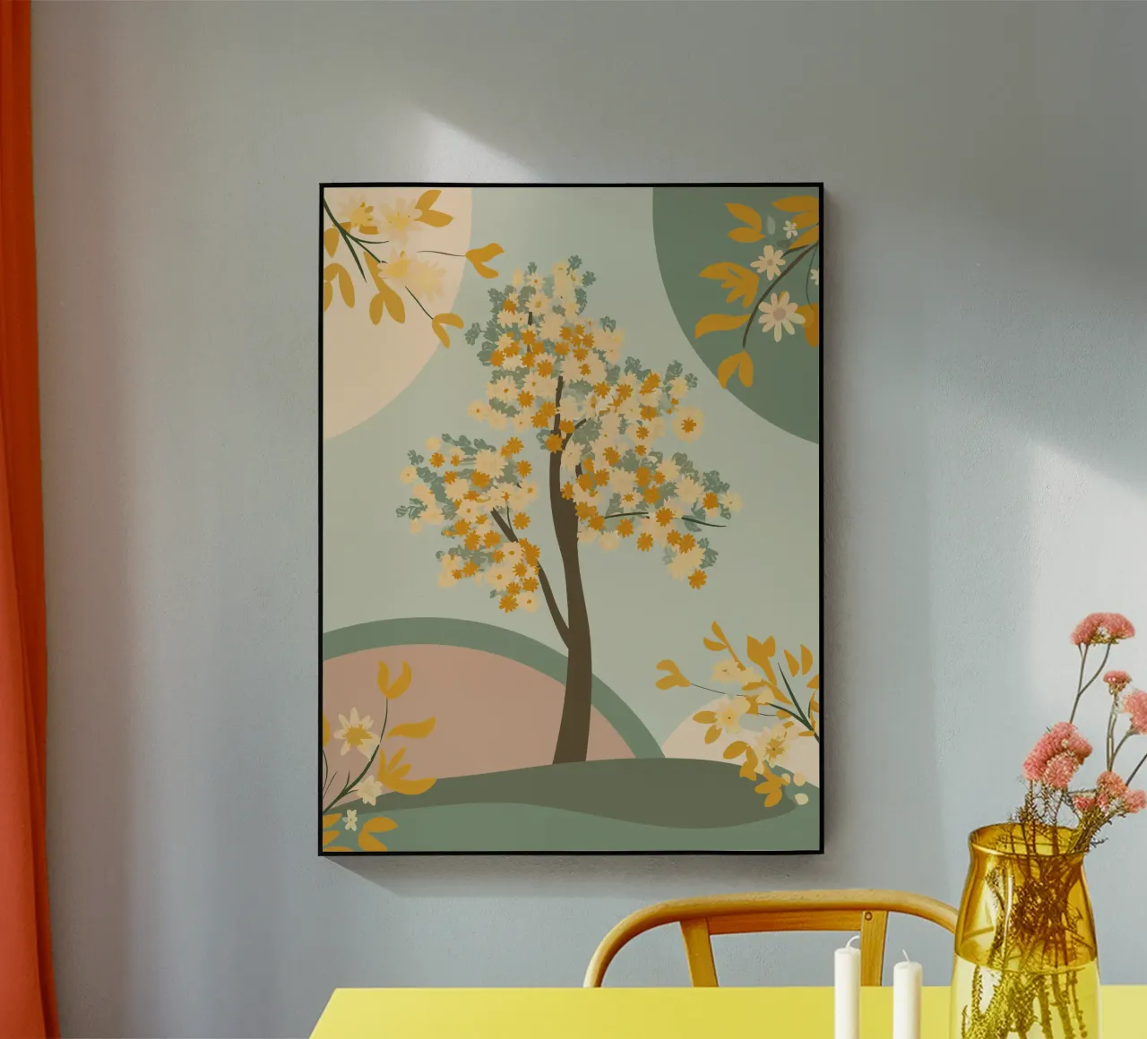 Albero dei ciliegi in fiore plexiglass da HAPPY SHOP