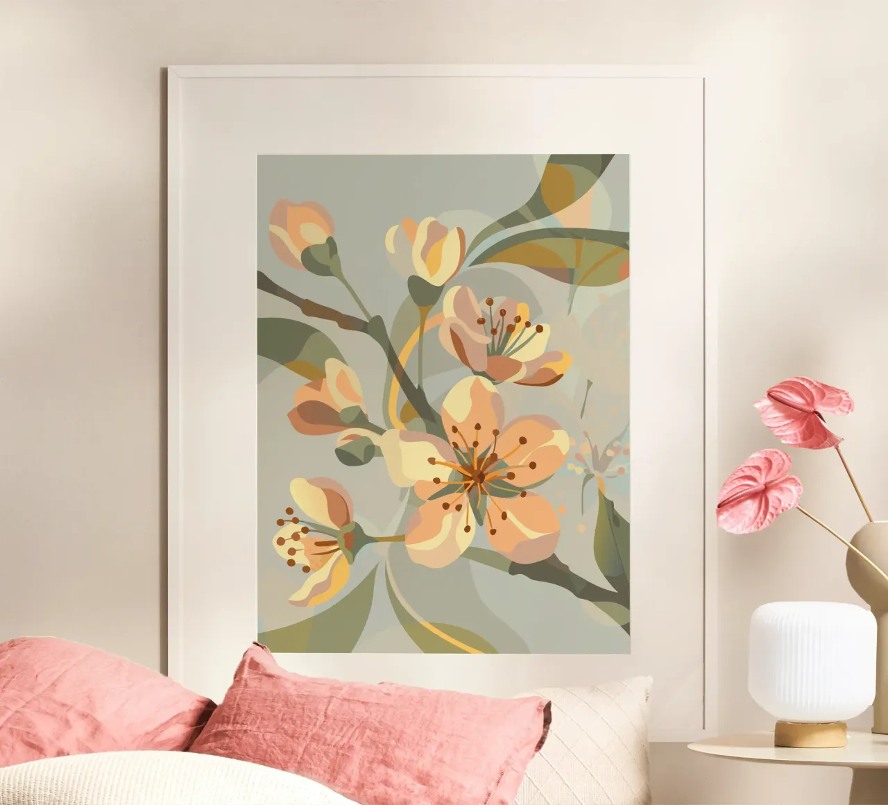 Fiori di ciliegio poster da HAPPY SHOP