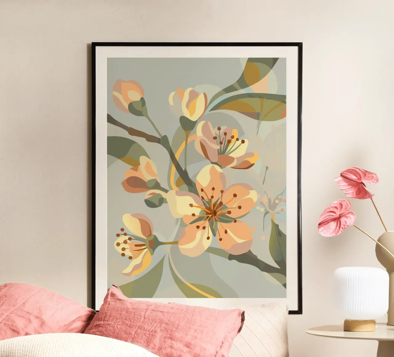 Fiori di ciliegio poster da HAPPY SHOP
