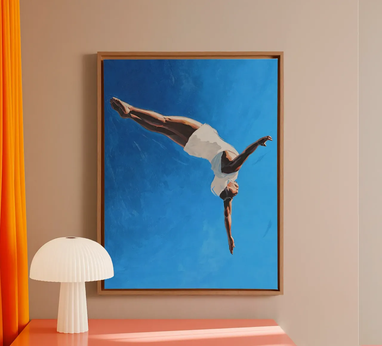 Nel blu tela da Kunst und Kontrast