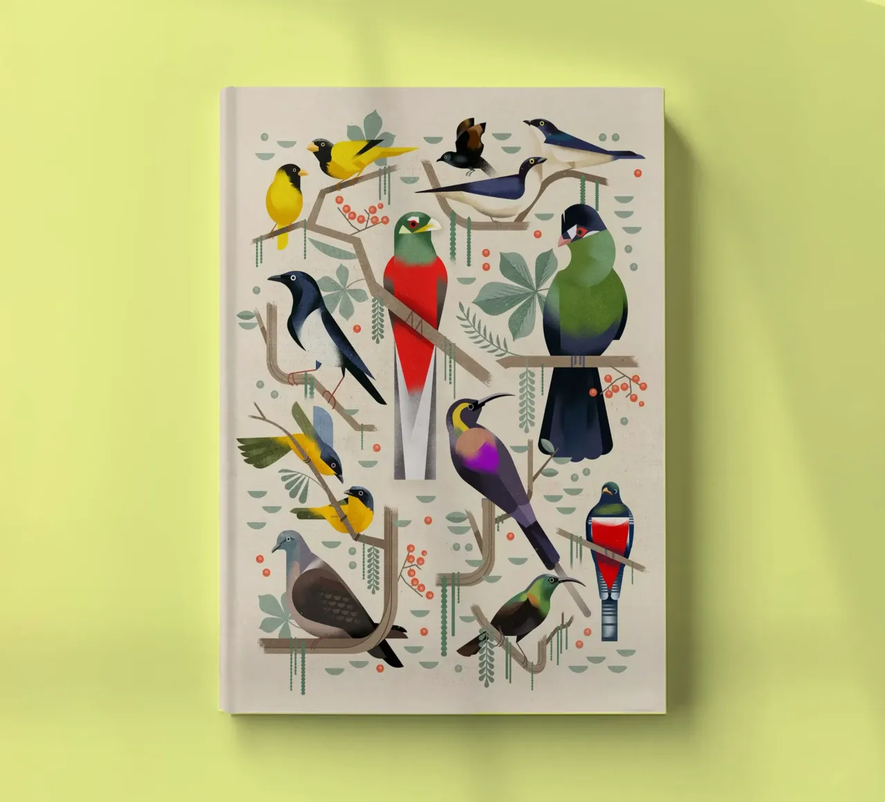 Birds notebook by Dieter Braun