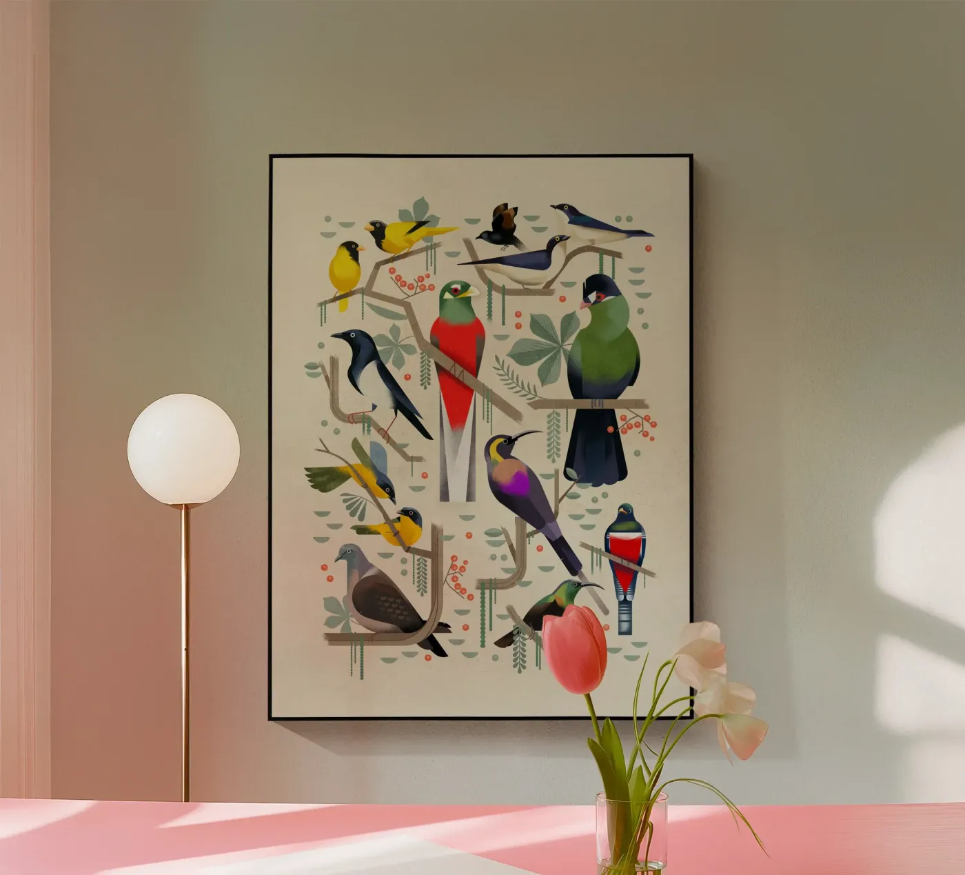 Oiseaux plexiglas de Dieter Braun