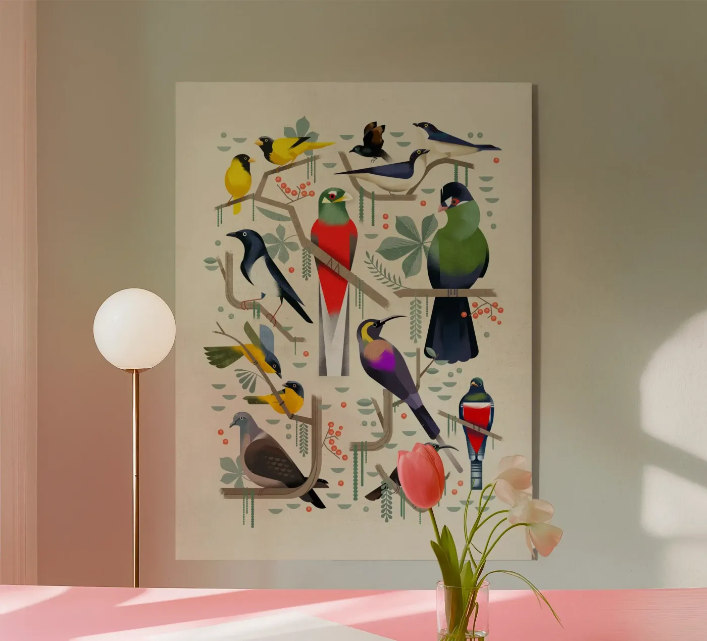 Oiseaux plexiglas de Dieter Braun