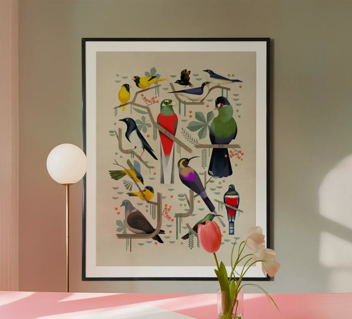 Birds poster de Dieter Braun