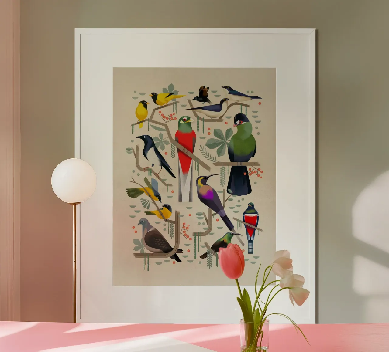 Uccelli poster da Dieter Braun