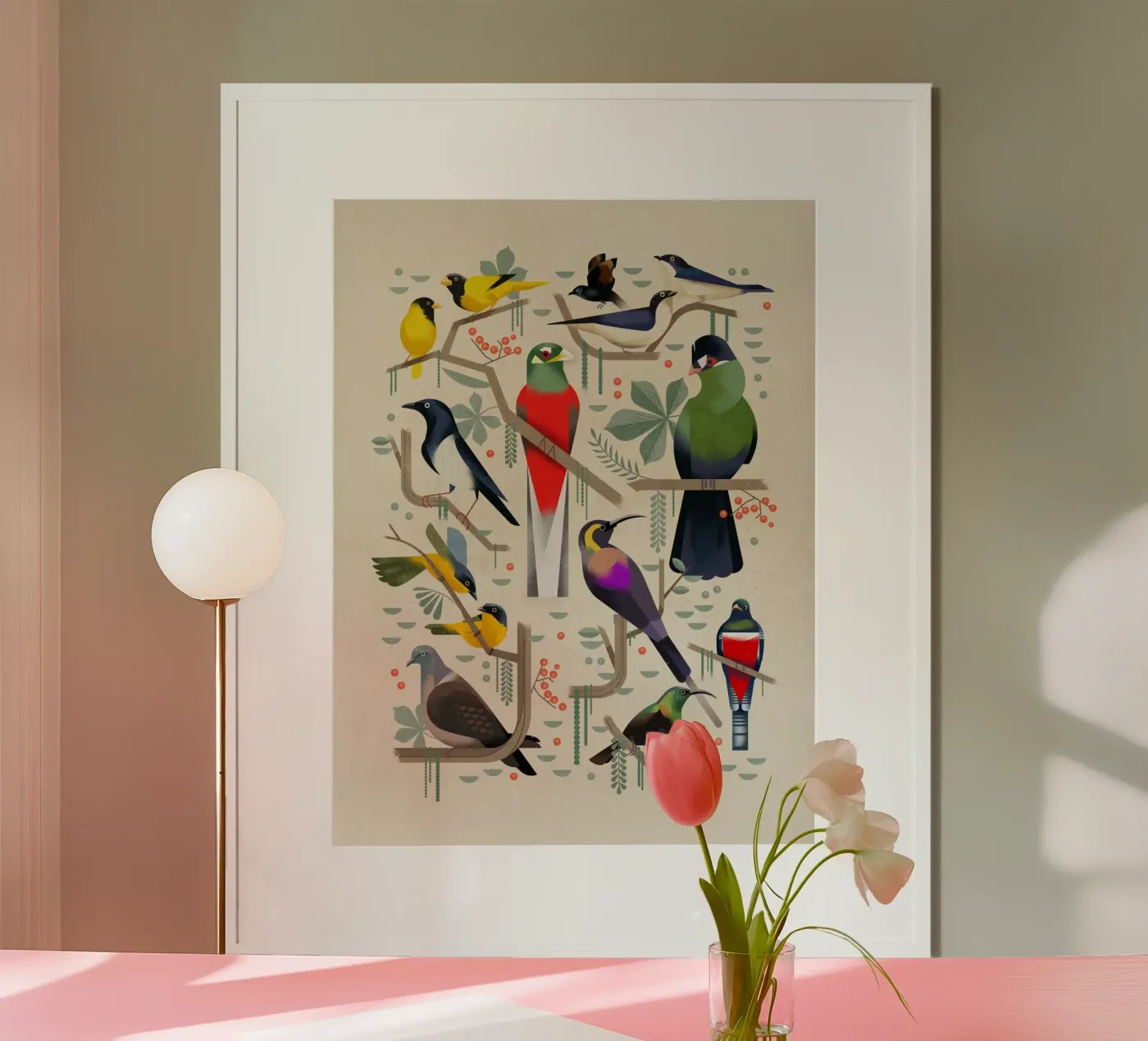 Birds poster de Dieter Braun