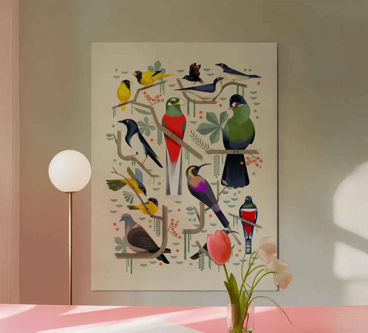 Uccelli poster da Dieter Braun