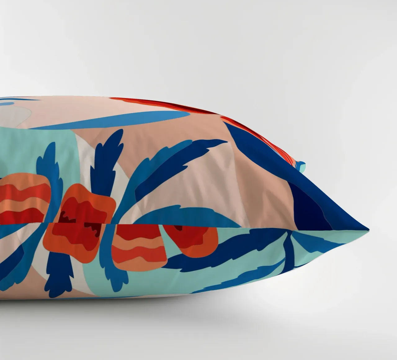 Donna con fiori cuscino da HAPPY SHOP